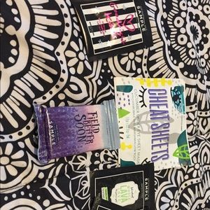 Perfectly posh samples.